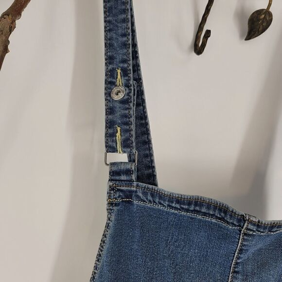Denizen levi stretchy bib overalls skinny - Picture 14 of 16